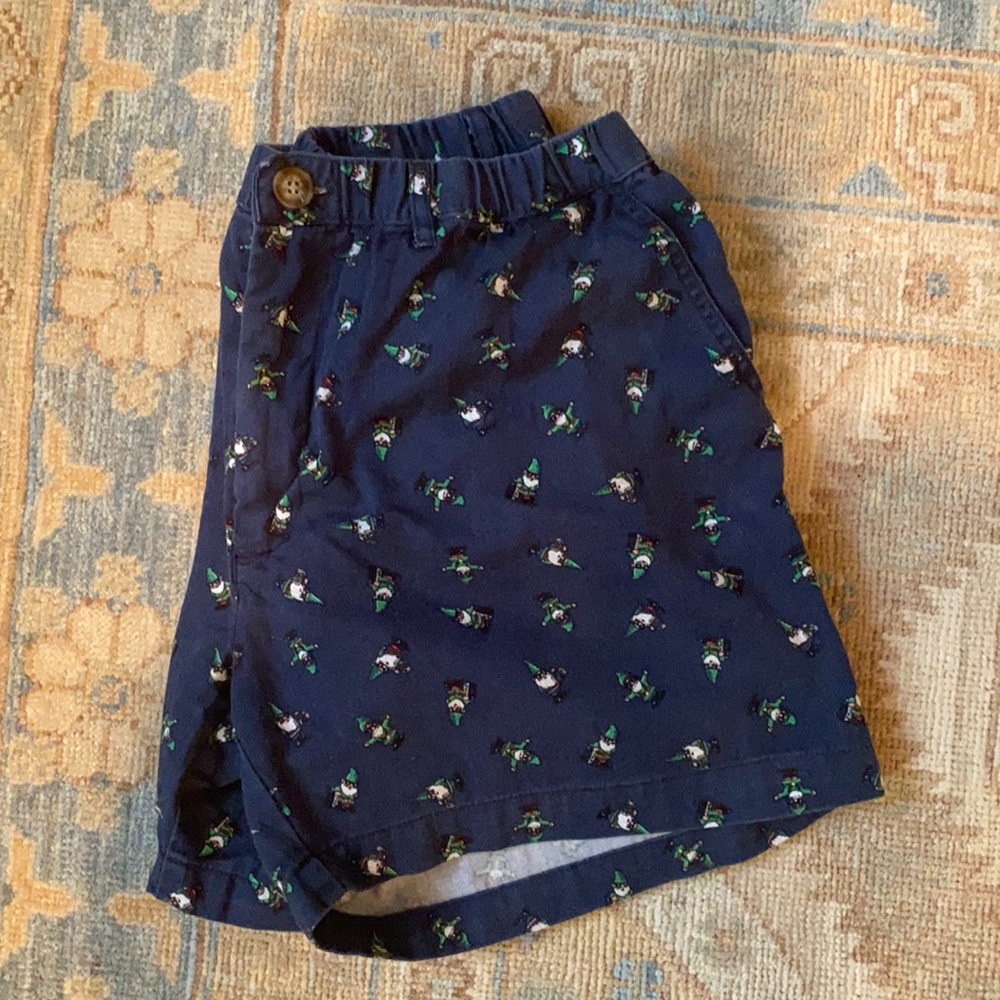 Chubbie Santa Gnome Christmas Holiday Shorts